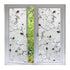 Self-Adhesive Frosted Window Film for Privacy Protection and UV Blocking, 30cmx3m, Decorative Plastic for Glass