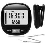 3D Pedometer with Large Screen for Steps Distance and Calories, Precision Meter