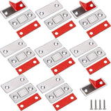 8-Pack Strong Magnetic Locks Stainless Steel Invisible Door Locks, Compatible with Doors Windows Cabinets Drawers, 2.36\