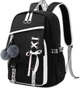 Waterproof Children Backpack for School, Durable Large Capacity Comfortable to Carry, Black