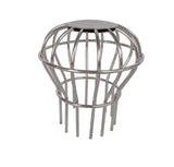 Leaf Stopper for Gutter, Ball-Shaped Floor Drain Strainer with Large Flow Design, 103 x 115mm