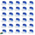 30 Pack Gel-filled Cable Connectors for Robotic Lawn Mower, Waterproof ABS with Resin for Garden Electrical Wire Repair, 30pcs