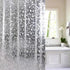 Shower Curtain Lining Pebble Pattern Transparent Waterproof Odorless, 1.5/1.8/2x1.8m, 150×180cm