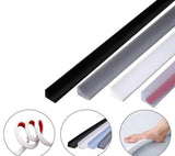 Self-Adhesive Shower Strip Water Barrier, 60 inches, Transparent, Multiple Colors