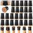 32pcs Furniture Leg Protectors with Felt, 32mm, Black