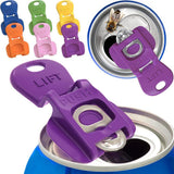 6-Pack Reusable Can Opener and Bottle Opener, Finger Protector, Multi-Colored