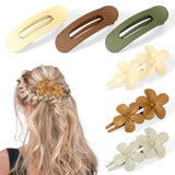 6-Pack Large Hair Clips, Anti-Slip Strong Grip for Daily Use, 11 cm
