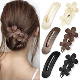 6-Pack Large Hair Clips, 11 cm, Anti-Slip Strong Grip for Daily Use
