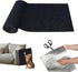 1 Pack Self-Adhesive Cat Scratching Board Wall Protector for Cats, DIY Corner Mat, 40cm x 200cm, Black