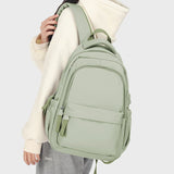 14-inch Laptop Backpack Waterproof Lightweight Daypack for School and University, Light Green