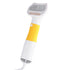 Portable 3-in-1 Pet Hair Dryer with Brush, 3 Heat Settings Overheat Protection, Quiet Dog Cat Grooming Tool, Yellow