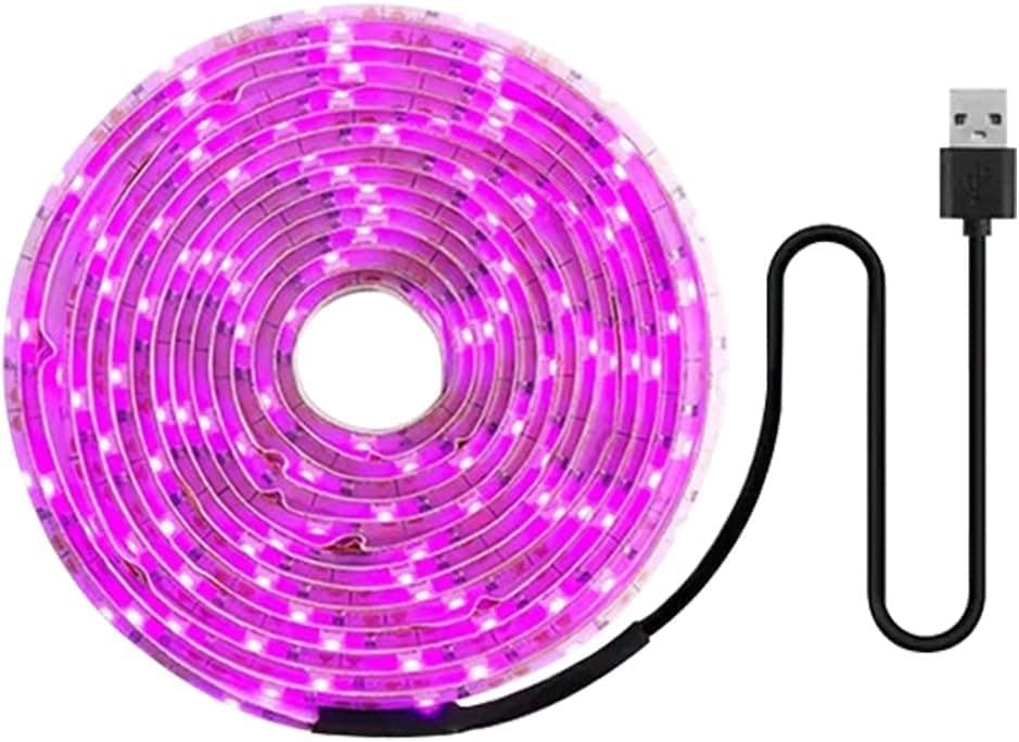 1M Full Spectrum USB LED Grow Light for Small Plants and Greenhouses, Cuttable Design