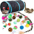 21 Piece Cat Toys for Kittens and Cats