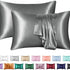 2-Pack Satin Pillowcase Silky Soft, 50 x 75cm, Dark Gray