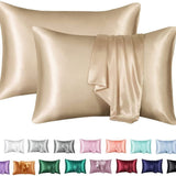 2-Pack Satin Pillowcase, Silky Soft, Multiple Colors, 50 x 75cm