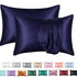 2-Pack Satin Pillowcase Silky Soft Dark Blue, 50 x 75cm