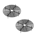 2-Pack Waterproof Cuttable Pot Covers, Prevents Pets from Digging, Compatible with Indoor and Outdoor Gardens, Black, M