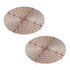 2-Pack Waterproof Cuttable Pot Covers, Prevents Pets from Digging, for Indoor and Outdoor Gardens, L, Brown