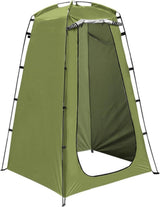 Pop-up Tent Changing Room Foldable Outdoor Camping Shelter with Inner Pocket, 120x120x190 cm, Green