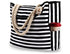 Large Waterproof Beach Bag for Women, Black, Spacious Picnic Shopper Tote, Extra Large
