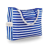 Large Waterproof Beach Bag for Women, Extra Large, Blue