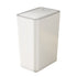 12L White Trash Can with Lid, Durable Corrosion-Resistant Odor-Proof Leak-Proof for Kitchen Bathroom Living Room, 12L