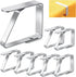 8 Picnic Table Cloth Clips, Elegant Solution for Table Setting, 8-pack