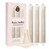 Heat-Free Hair Curlers 4-piece, Gentle Flexible Curling Rollers with Hook, No Heat Hair Care, Wood