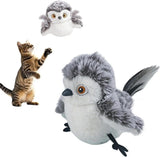 Interactive Cat Toy with Bird Movement, Catnip, and Beep Sound, Electric Smart Pet Toy, Compatible with Cats