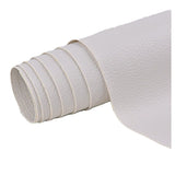 30 cm x 137 cm Self-adhesive Repair Patch for Artificial Leather, White, Compatible with Dekor