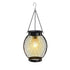Solar Powered LED Outdoor Lantern with Solar Panel, IP65 Waterproof, for Garden Patio, Compatible with Outdoor Environments
