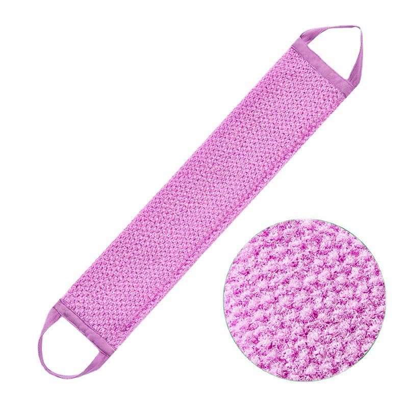 Exfoliating Body Scrub & Back Scrub for Shower, Deep Cleansing, Easy Assembly, Smooth Washing