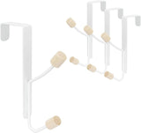 4 Pack Hanging Hooks for Doors, Single Door Hook