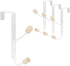 4 Pack Hanging Hooks for Doors, Single Door Hook