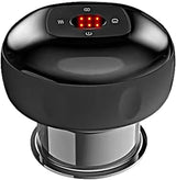 Electric Cupping Massager 12-Speed Vacuum Therapy Set, Black, Compatible with Braun