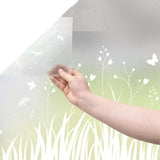 Dandelion Window Film Privacy Protection UV Blocking for Bathroom, 45cm x 200cm