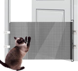 Retractable Safety Gate for Dogs, 50x125cm, Compatible with Doorways and Stairs