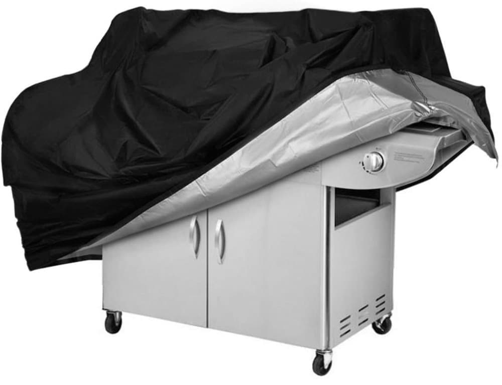 Heavy Duty Grill Cover 210D Oxford Waterproof UV Protection, 145x61x117 cm
