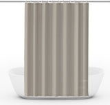 Waterproof Reinforced PEVA Shower Curtain Mildew Resistant Colorfast Durable Quick-Drying, 71x72 inches, Beige