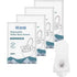 40 pcs Biodegradable Toilet Seat Covers, Flushable Travel Toilet Covers, 38x46cm