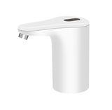 Electric Water Pump Automatic Dispenser with USB Charging for Water Refilling and Cold Water Distribution, White