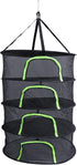 3 Layer Hanging Drying Net, 40x60cm, Foldable with Zipper for Plants Seeds and Fish