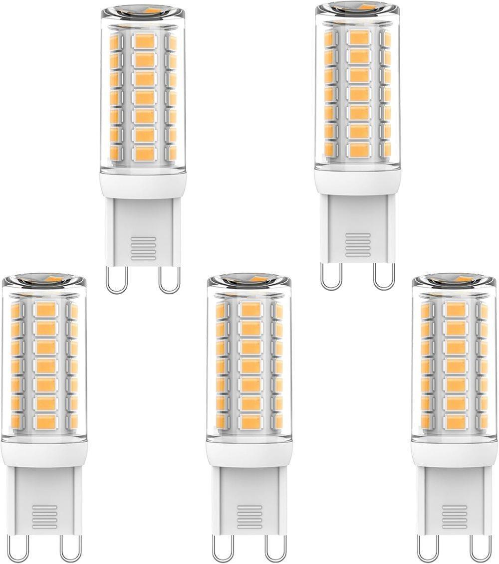 5pcs G9 LED Bulbs 3W White Light