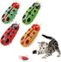 4-Piece Interactive Pet Toy for Cats and Dogs, Mini Beetle Electric Toy, Compatible with Small Pets, 4 Inches