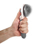 Dog brush for dogs and cats, fur brush, compatible with all breeds, Gray