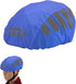 Reflective Bicycle Helmet Cover, Wind and Water Resistant, Universal Fit, Blue