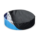 1 Round Pool Cover, 162x30cm, for Children, Sandbox & Toys Protection, Sun Protection, Dog Pool Cover