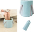 Foldable Foot Bath Tub 30x36cm, Blue, Portable for Home Travel Camping Spa Care, with Non-Slip Design