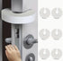 6-Pack Kids Door Stops, High Density EVA Pinch Protection Door Clips for Child Safety, Compatible with Most Doors