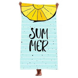 XXL Microfiber Beach Towel, Quick-Drying Lightweight Bath Towel for Beach, 70x140 cm